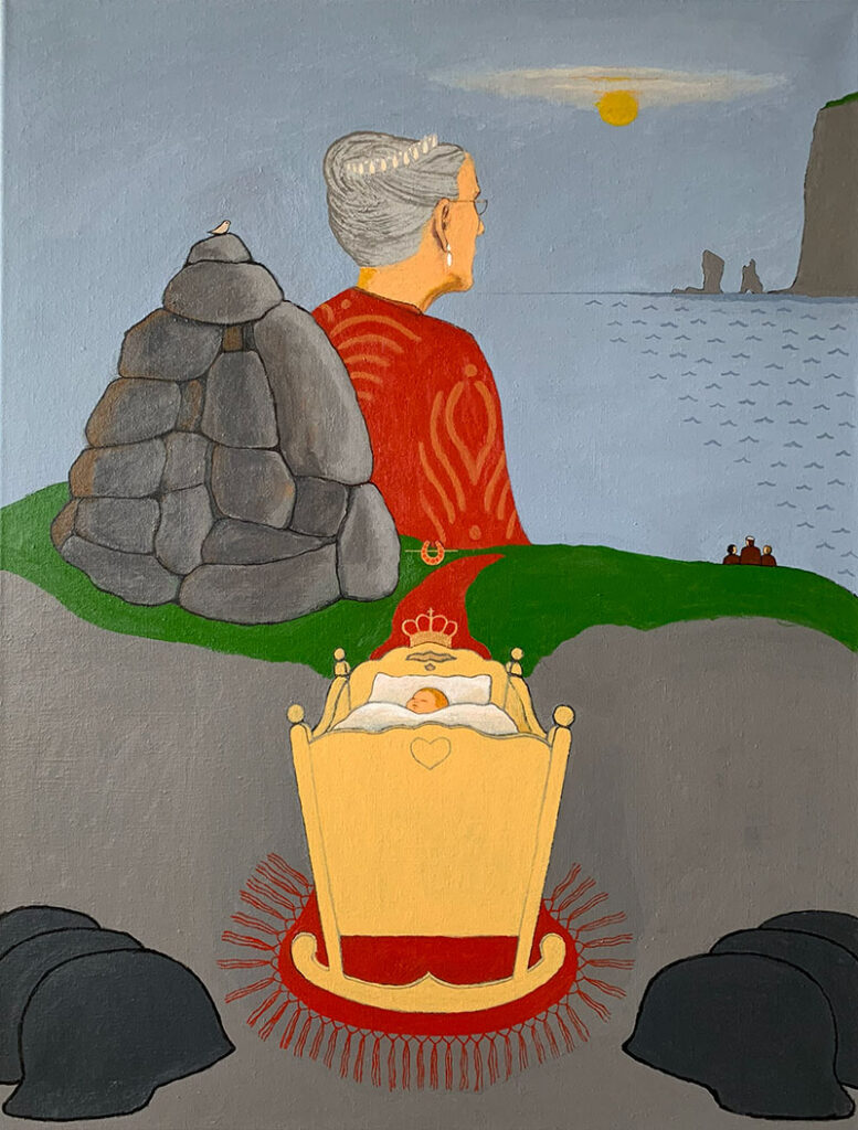 Sigrun Gunnarsdóttir, Queen Margrethe II
