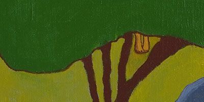 Sigrun Gunnarsdóttir, Sackeus, detalj